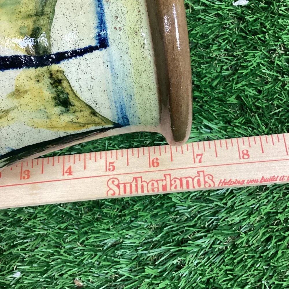 Vintage Hand Painted Vase Pottery
